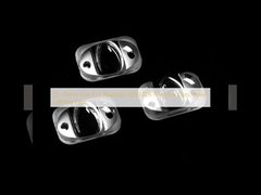 عدسة إضاءة الشوارع البصرية الدقيقة المتوفرة بحجم 23 × 16 مم T2S مع مصابيح LED 3030